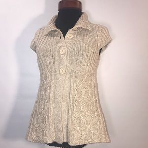 It’s Our Time Button up sweater size M